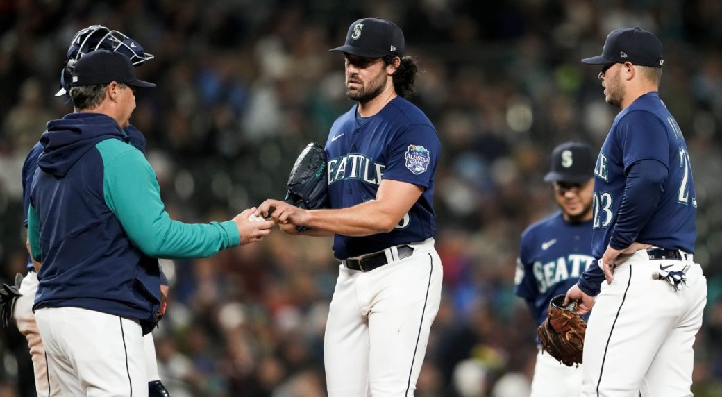 Mariners place LHP Robbie Ray on 15-day injured list
