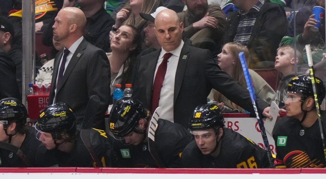 Vancouver Canucks hire coach Rick Tocchet to replace the fired