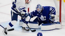 Maple Leafs’ Keefe says it’s ‘too early to know’ if he’ll change goalies for Game 2