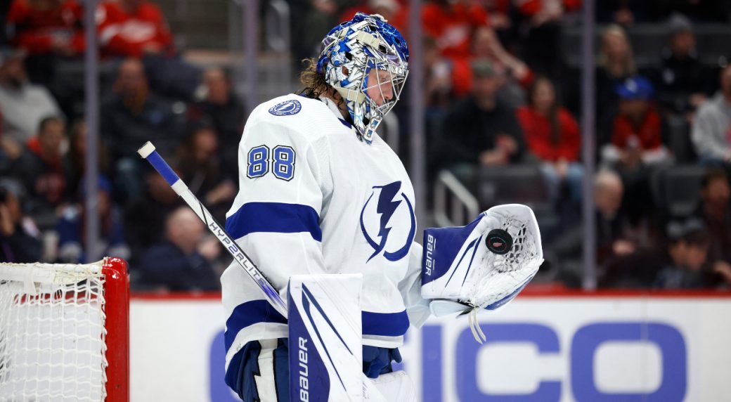 88 Andrei Vasilevskiy Tampa Bay Lightning 2020 Stanley Cup Final