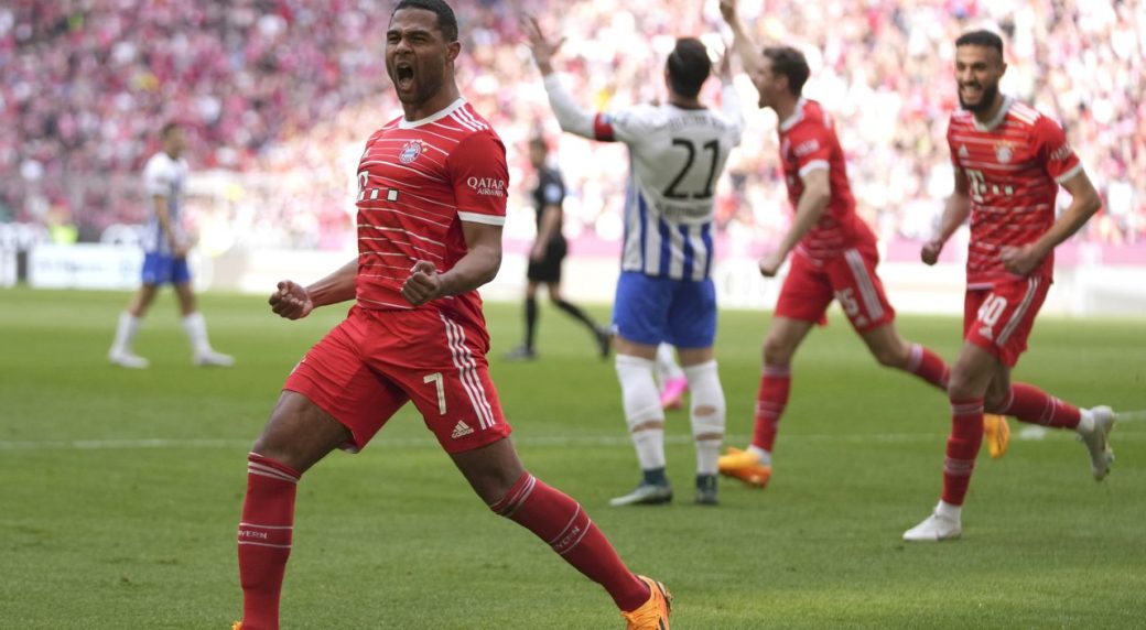 Bundesliga Roundup: Bayern back on top of after win over last-place Hertha