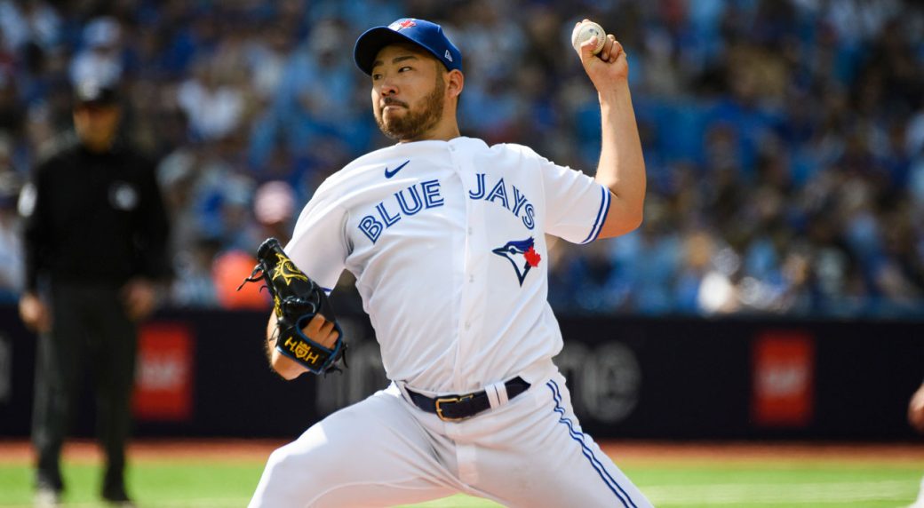 Behind effective Kikuchi, Blue Jays show they belong with Rays atop AL East