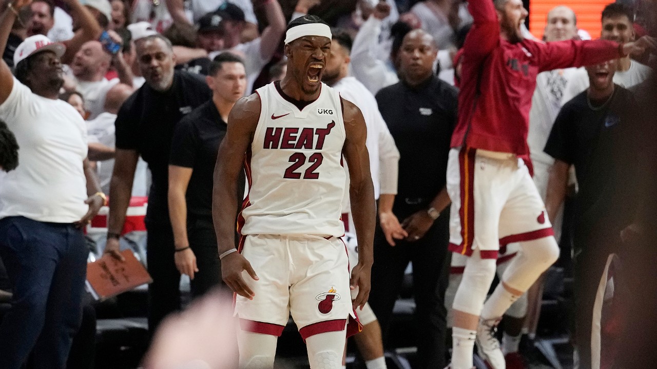 Jimmy Butler does things his way, leads Heat into 2nd round – WJET