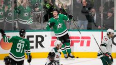 Hintz nets hat trick as Stars get even with win over Wild