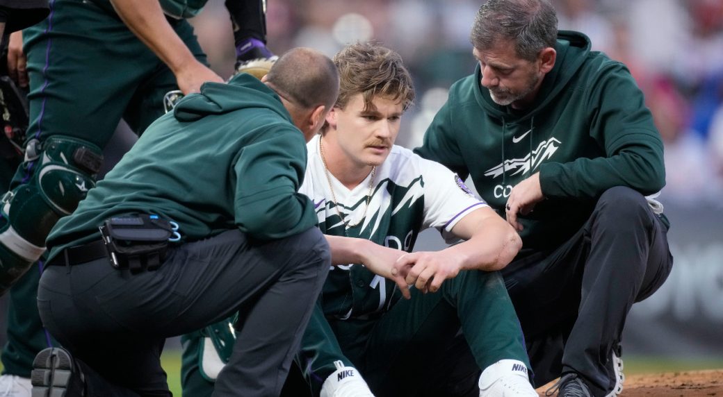 Rockies P Feltner recovering from fractured skull, hopes to pitch again this year