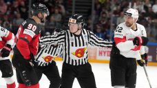 Canada’s Joe Veleno suspended five games for kicking at hockey worlds