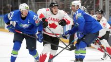 Canada tops Slovenia, U.S. beats Hungary at men’s world hockey championship