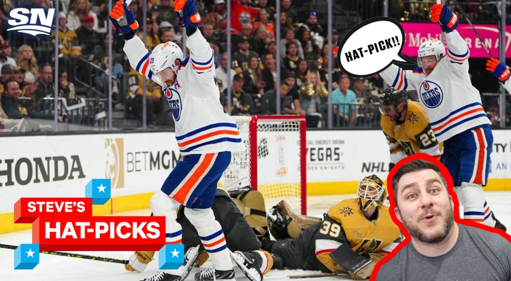 NHL Plays Of The Week DRAISAITL SCORED HOW MANY GOALS IN ONE PLAYOFF GAME!? Steve’s HatPicks