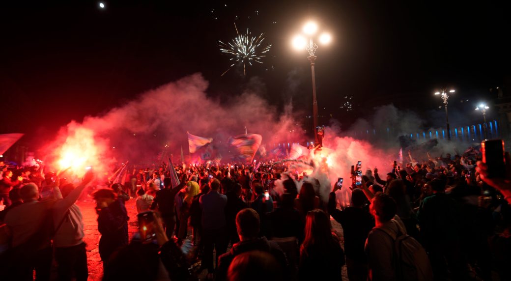 Napoli wins first title since Maradona played for the club