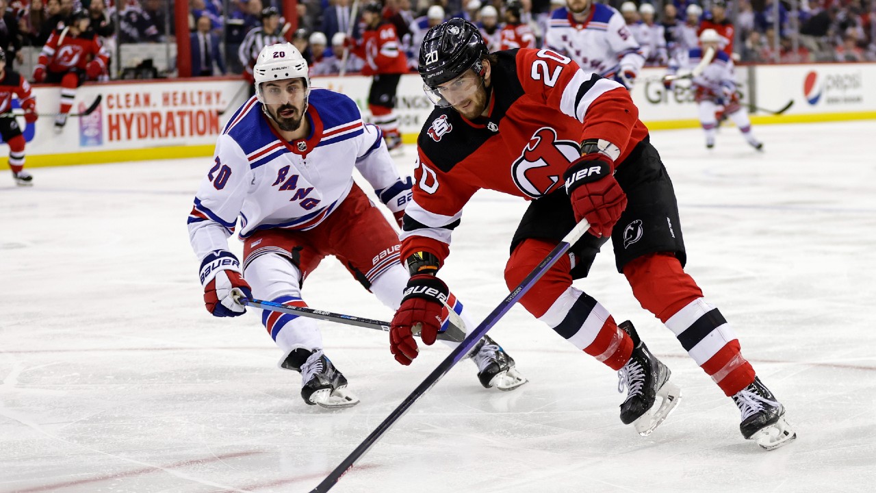 Schmid, Devils blank Rangers in Game 7, advance past rivals - ESPN