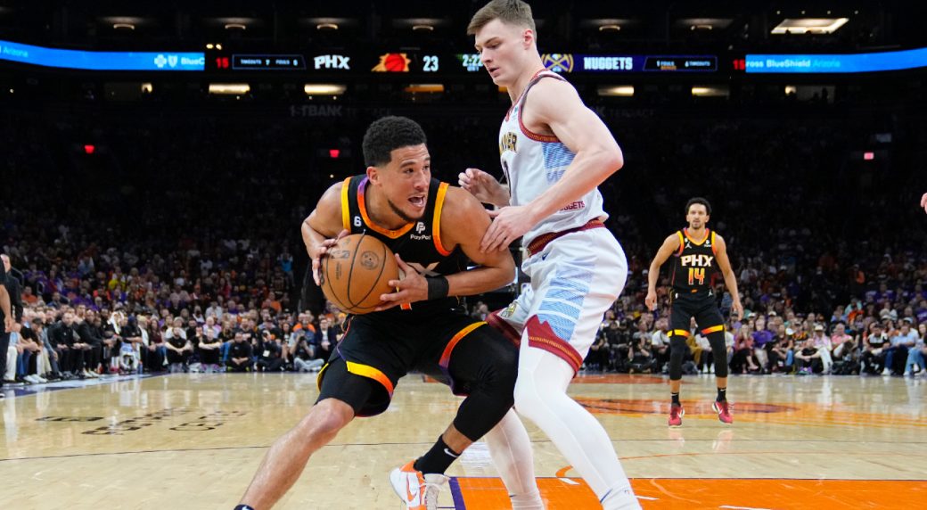 Booker scores 47, Durant adds 39, Suns beat Nuggets for first win of