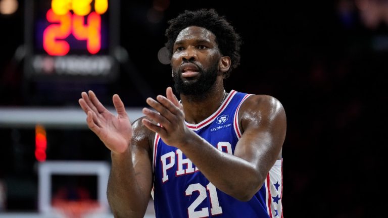 Philadelphia 76ers' Joel Embiid. (Matt Slocum/AP)