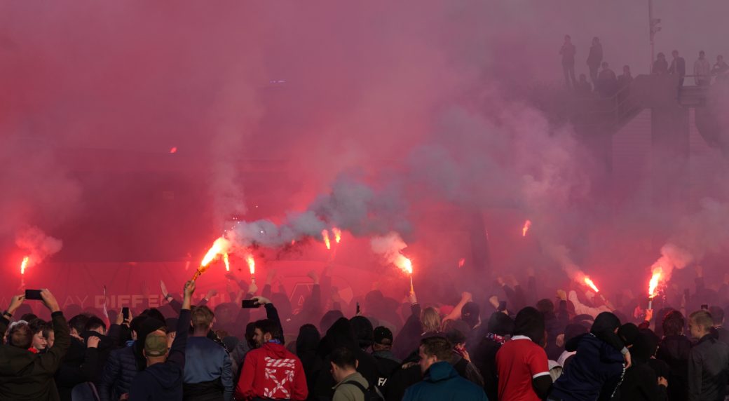Crowd trouble mars West Ham’s win at AZ Alkmaar in Europa Conference League semifinals
