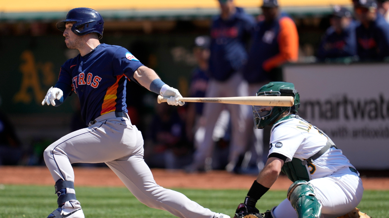 MLB Roundup: Astros extend A’s historically bad start with 10th consecutive loss