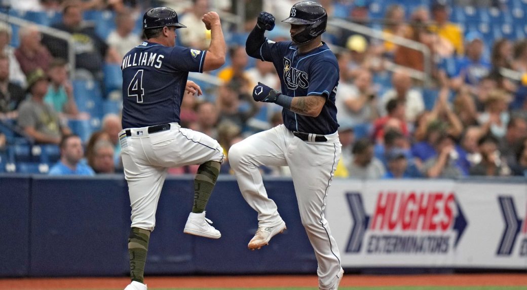 MLB Roundup: Major league-leading Rays get three home runs, beat
