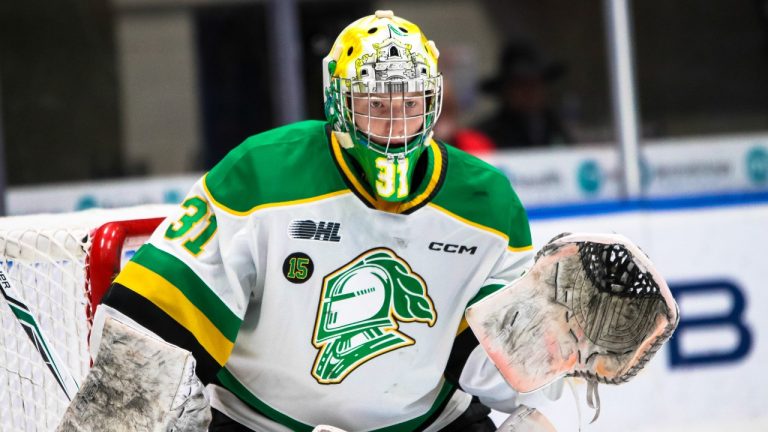 Zach Bowen of the London Knights. (Natalie Shaver/OHL Images)