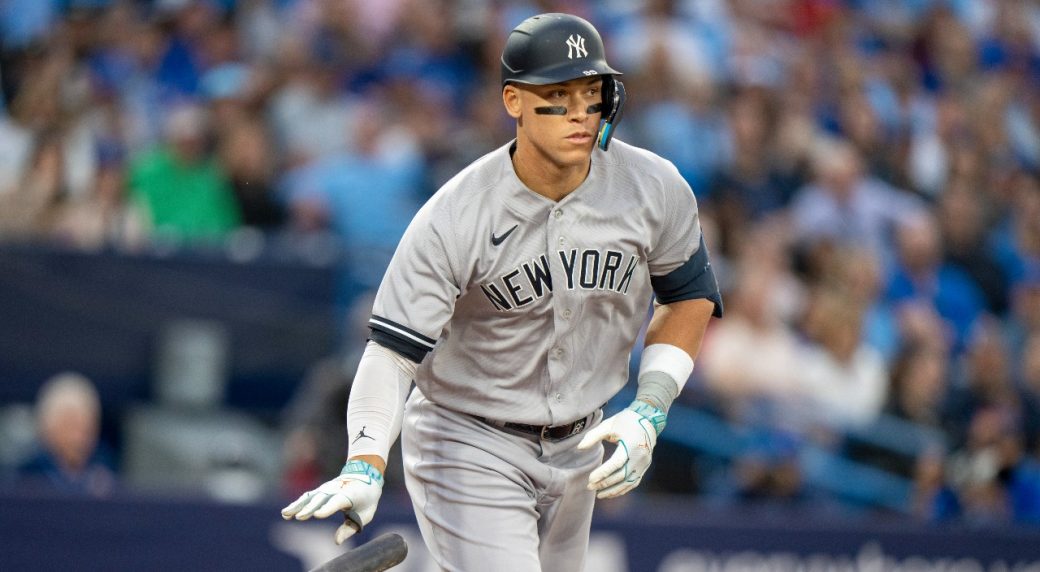 Why was Yankees’ Judge looking at dugout during at-bat vs. Blue Jays?