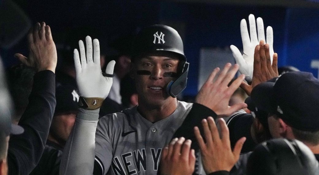 Judge gets last laugh, powers Yankees past Blue Jays in heated clash