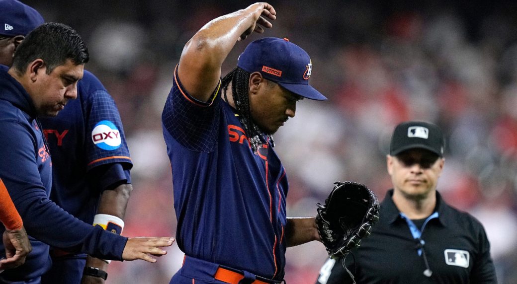 Astros starter Luis García to have Tommy John surgery, out for rest of season