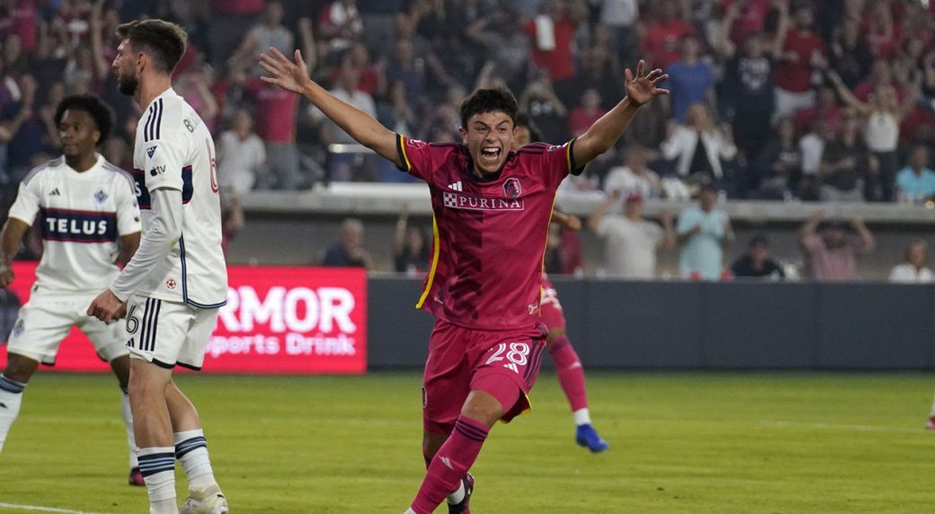 St. Louis City rolls to victory over Vancouver Whitecaps