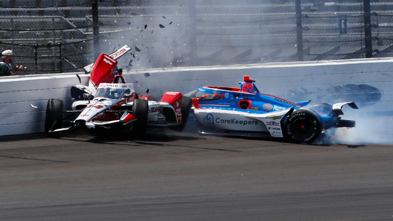 Wilson fractures vertebrae in crash with Legge in Indy 500 practice ...