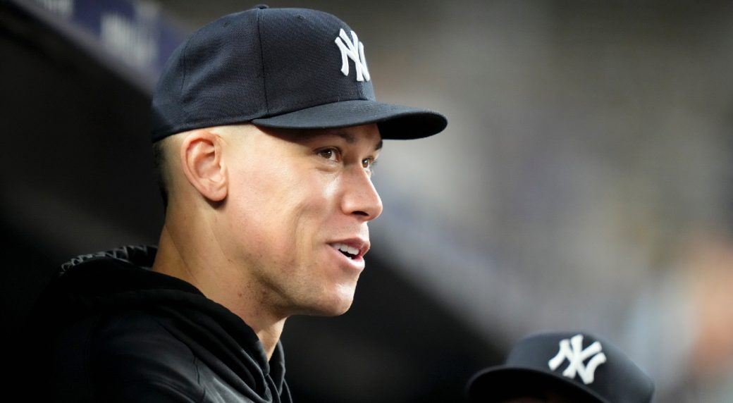 Judge plays catch in first baseball activity since hurting toe