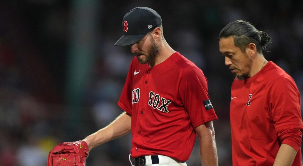 Red Sox starter Chris Sale leaves game vs. Reds with injury