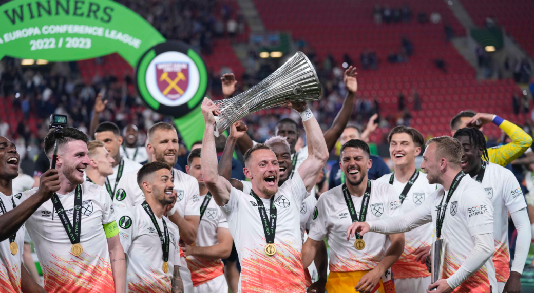 Bowen scores in final minute for West Ham to win Europa Conference League by beating Fiorentina