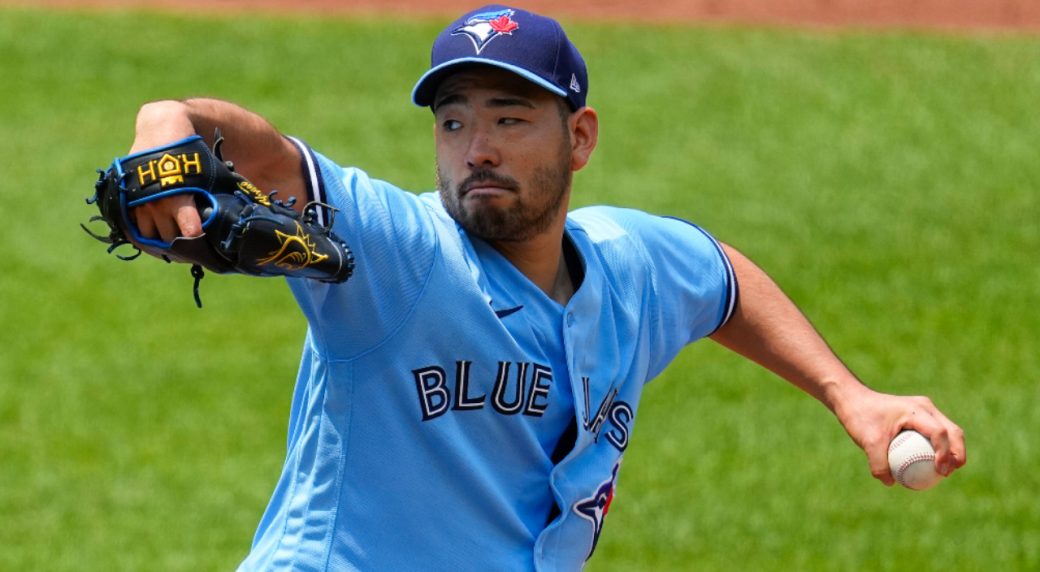 How adding a curveball to his repertoire has helped Blue Jays’ Kikuchi