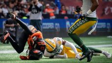 Rhymes records game’s only touchdown as Lions blank Elks