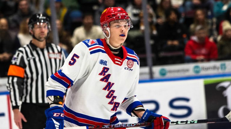 Matthew Andonovski of the Kitchener Rangers. (Natalie Shaver/OHL Images)