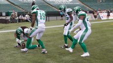 Roughriders edge Elks as Edmonton’s CFL-record home losing streak hits 18 games