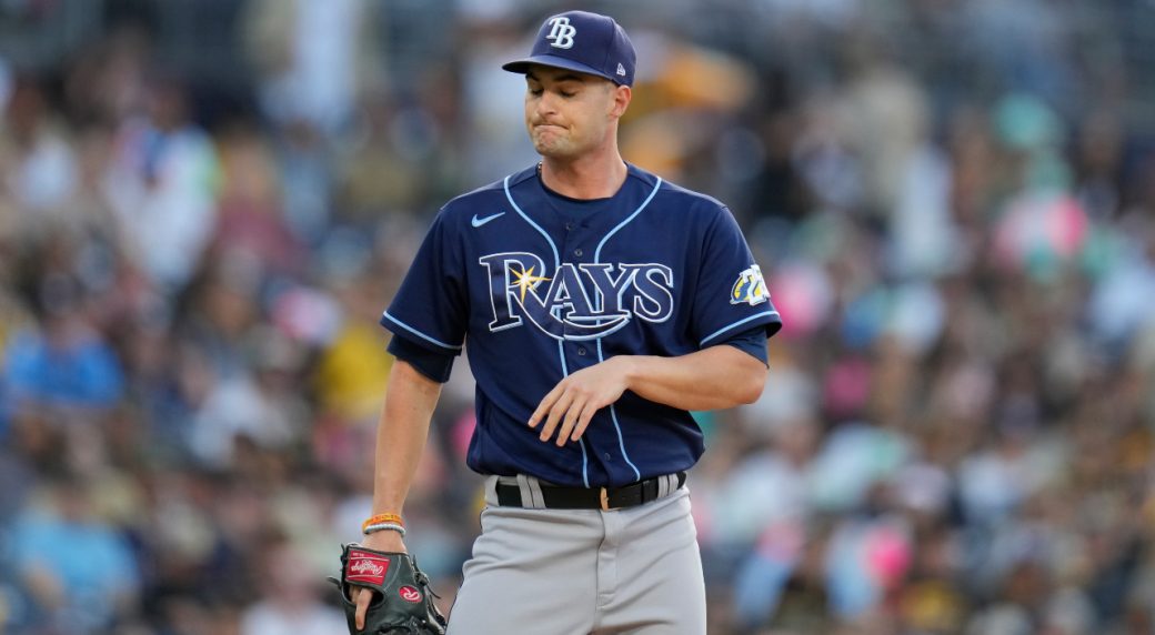 Rays ace Shane McClanahan leaves with apparent injury