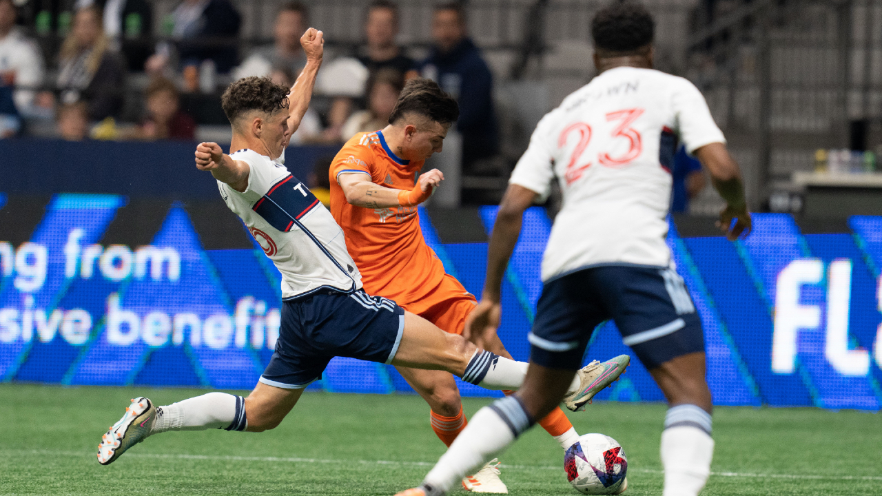 Gauld’s late goal leads tired Whitecaps to draw with Cincinnati