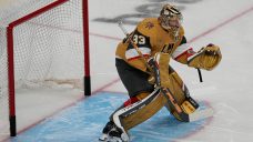 Golden Knights’ Hill does best Holtby impression with highlight-reel save