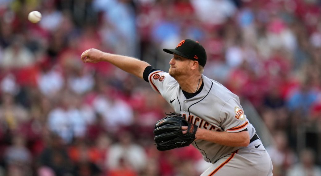 Giants put right-handed pitcher Alex Cobb on injured list with oblique strain