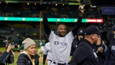 Yankees’ Domingo German pitches perfect game against Athletics