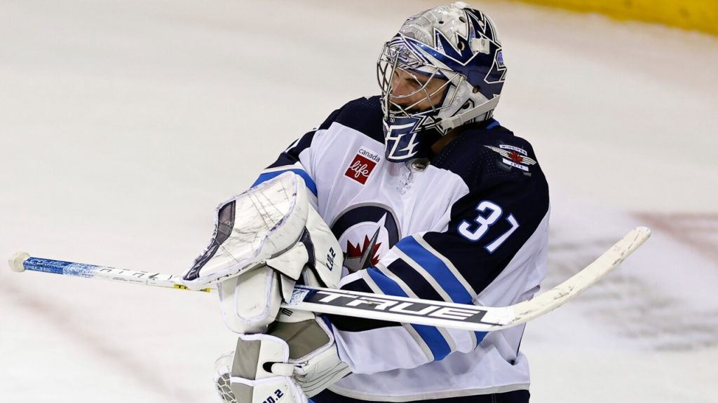 Lot Detail - Connor Hellebuyck - World Cup of Hockey - Team North America -  Pre-Tournament Game-Worn Jersey