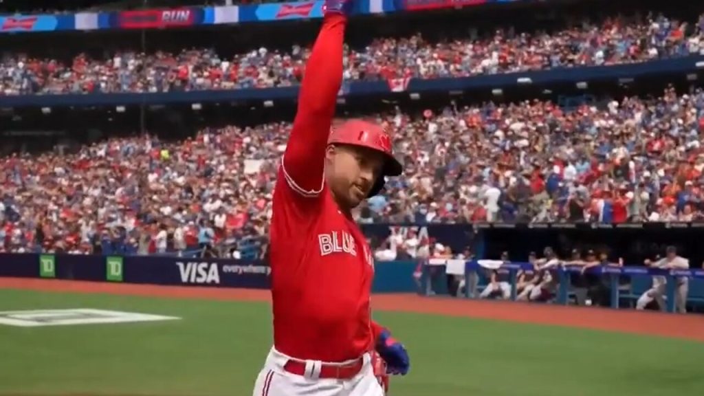 Blue Jays' Springer opens up Canada Day with leadoff bomb against Red Sox