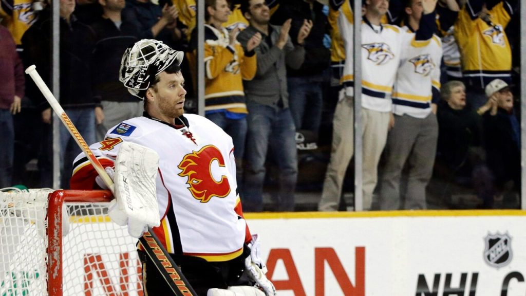 Kiprusoff stands tall in possibly last home game