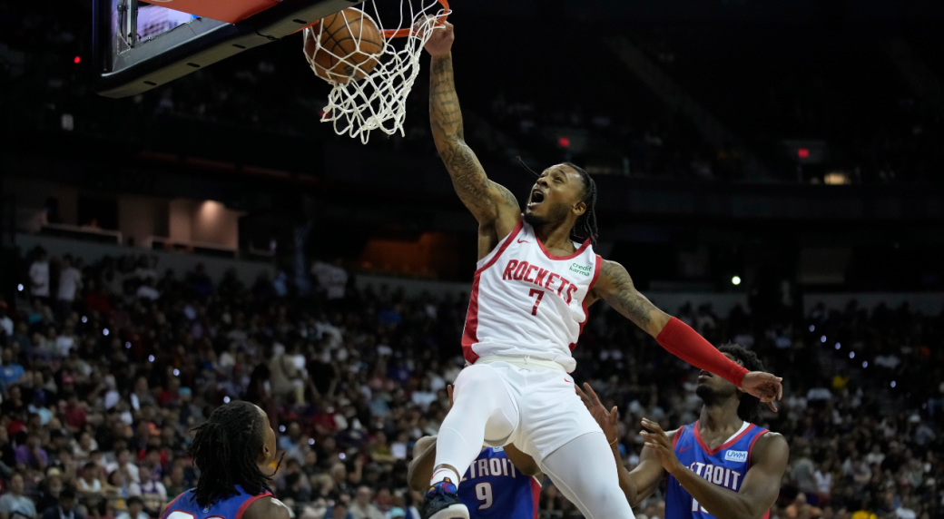 Houston's Cam Whitmore has Rockets headed to Summer League playoffs