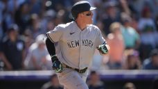 Yankees’ Harrison Bader leaves with bruised ribs after being hit by pitch