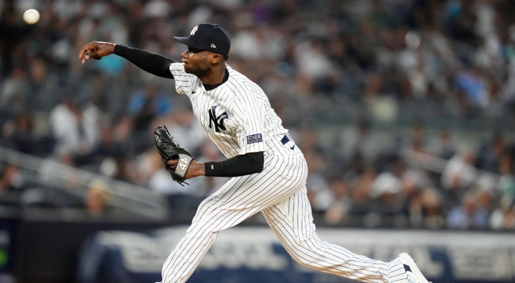 Yankees’ German pitches five innings of relief after being scratched from start