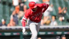 Angels’ Ohtani exits second game vs. Tigers with cramps after hitting two homers