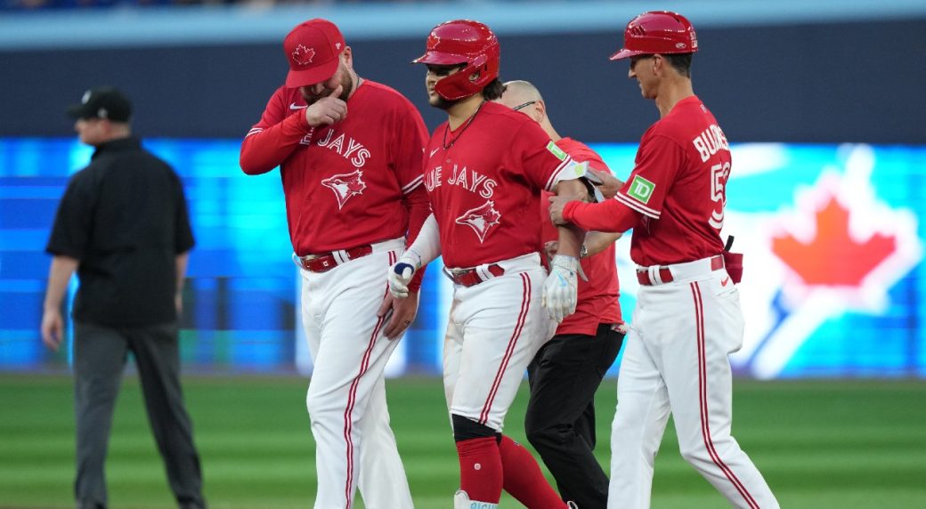 Trade deadline plans up in the air after Blue Jays' Bichette hurt in