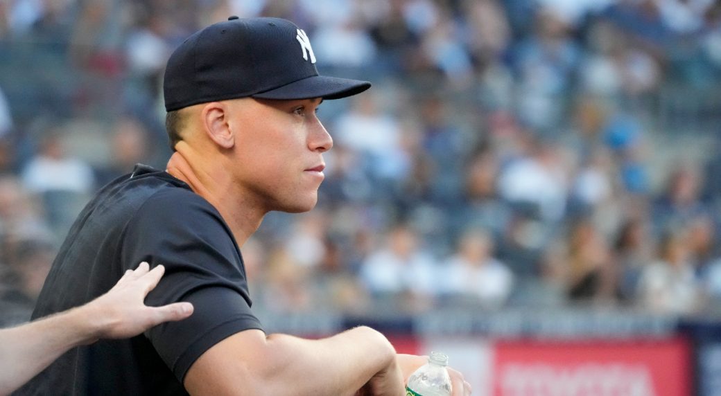Judge playing simulated games, Yankees not ruling out return this