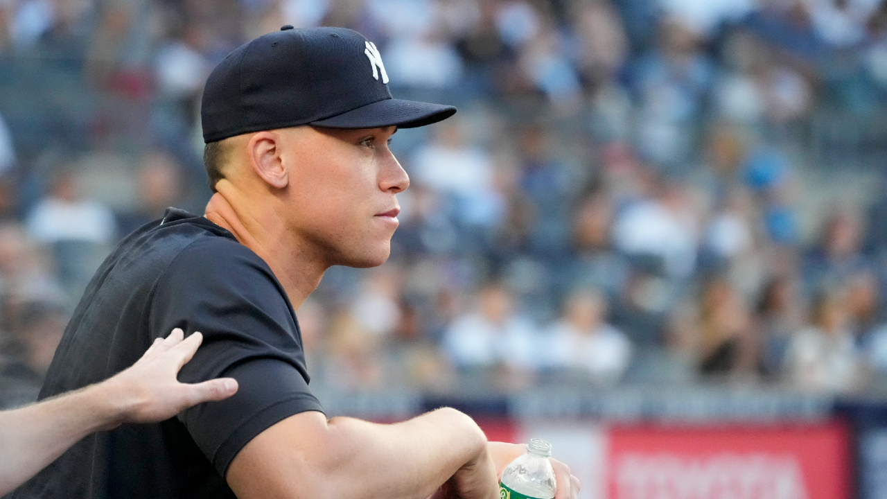 Judge playing simulated games, Yankees not ruling out return this weekend