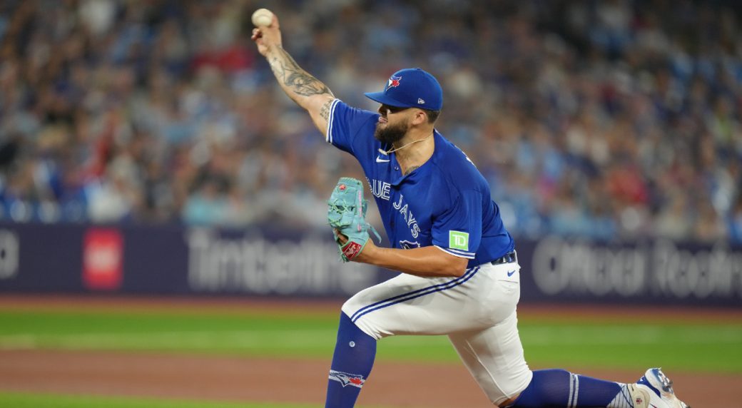 Blue Jays’ bullpen, offence eases loss of Romano to take series win over Angels