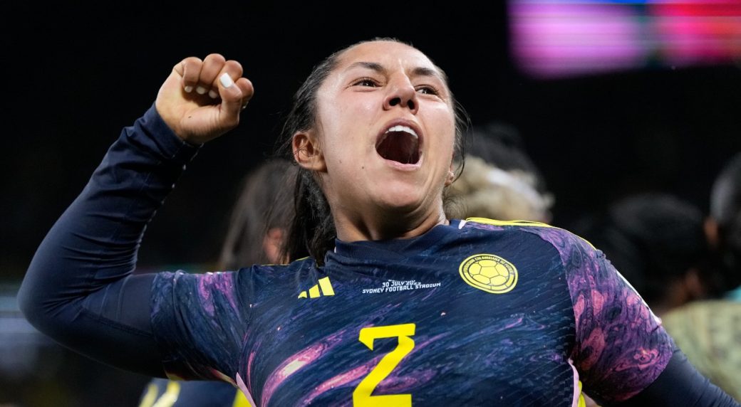 Colombia scores in stoppage time to beat Germany at Women's World Cup