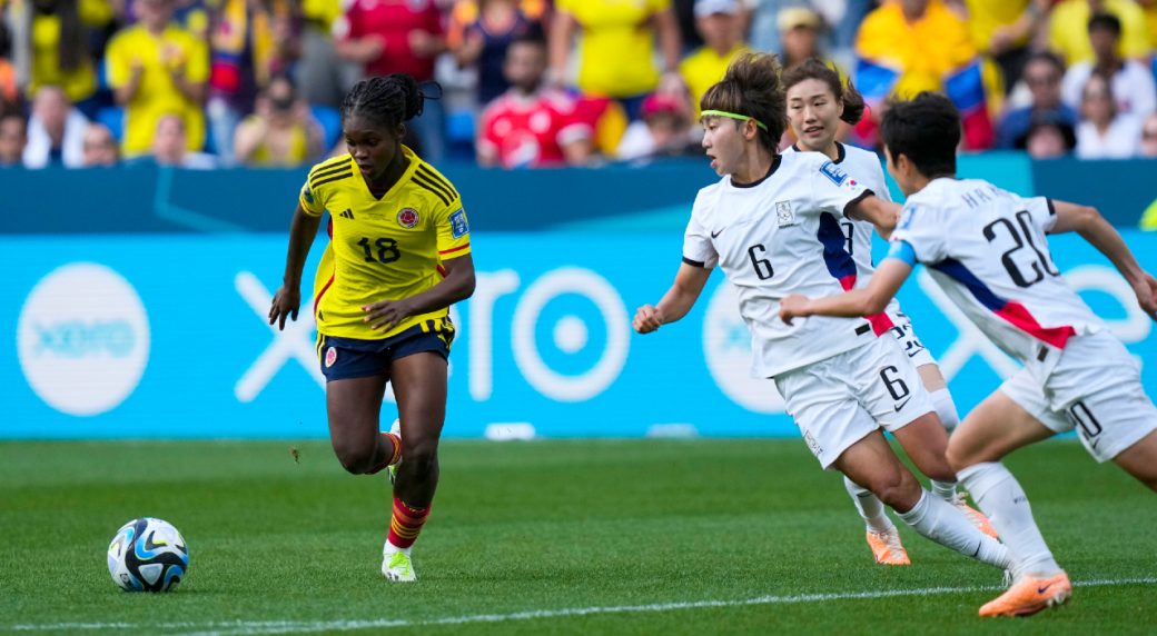 Cancer survivor Caicedo scores as Colombia tops South Korea at Women's ...